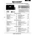 SHARP CDS600HGY Instrukcja Serwisowa