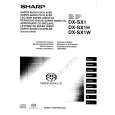 SHARP DXSX1 Instrukcja Obsługi