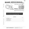 SHARP VLE785U Instrukcja Serwisowa