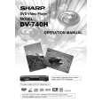 SHARP DV740H Instrukcja Obsługi