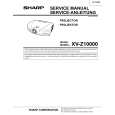 SHARP XVZ10000 Instrukcja Serwisowa