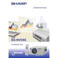 SHARP XG-NV5XE Instrukcja Obsługi