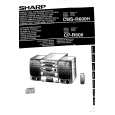 SHARP CPR600 Instrukcja Obsługi