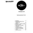 SHARP CE390 Instrukcja Obsługi