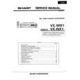 SHARP VC-WD1 Instrukcja Serwisowa