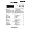 SHARP RT310H/S Instrukcja Serwisowa