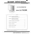 SHARP LL-T1610W Instrukcja Serwisowa
