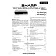 SHARP RT160H/E/S Instrukcja Serwisowa