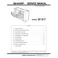 SHARP SF-S17 Instrukcja Serwisowa