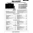 SHARP CDS3460E Instrukcja Serwisowa