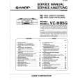 SHARP VC-H85G Instrukcja Serwisowa