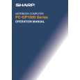 SHARP PCGP1000 Instrukcja Obsługi