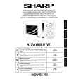 SHARP R7V15 Instrukcja Obsługi