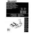 SHARP MDS50X Instrukcja Obsługi