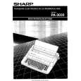 SHARP PA-3030 Instrukcja Obsługi