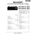 SHARP RGF801G Instrukcja Serwisowa