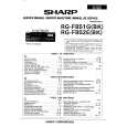 SHARP RGF852E Instrukcja Serwisowa