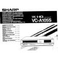 SHARP VC-A105S Instrukcja Obsługi