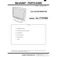 SHARP LL-T1510A Katalog Części
