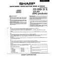 SHARP CDX9G Instrukcja Serwisowa