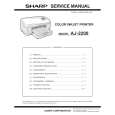 SHARP AJ2200 Instrukcja Serwisowa
