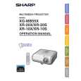 SHARP XG-MB55X Instrukcja Obsługi