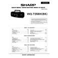 SHARP WQT356H Instrukcja Serwisowa