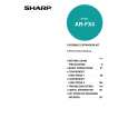 SHARP ARFX4 Instrukcja Obsługi