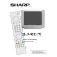 SHARP 29LF92E Instrukcja Obsługi