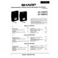 SHARP JC-110(GY) Instrukcja Serwisowa