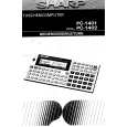 SHARP PC1402 Instrukcja Obsługi