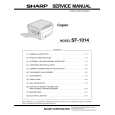 SHARP SF2514 Instrukcja Serwisowa