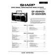 SHARP GF454H Instrukcja Serwisowa
