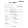 SHARP RG655H Instrukcja Serwisowa