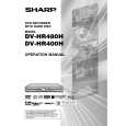 SHARP DVHR400 Instrukcja Obsługi