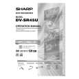 SHARP DVSR45U Instrukcja Obsługi