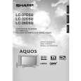 SHARP LC37D5U Instrukcja Obsługi