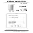 SHARP LL-T17D3-B Instrukcja Serwisowa