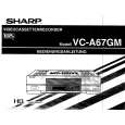 SHARP VC-A67GM Instrukcja Obsługi