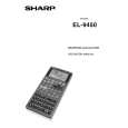 SHARP EL9450 Instrukcja Obsługi