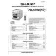 SHARP CDS200H Instrukcja Serwisowa