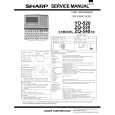 SHARP ZQ520 Instrukcja Serwisowa