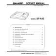 SHARP SF-A15 Instrukcja Serwisowa