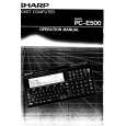 SHARP PCE500 Instrukcja Obsługi