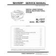 SHARP AL1217 Instrukcja Serwisowa