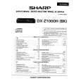 SHARP DXZ1000H Instrukcja Serwisowa