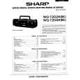 SHARP WQT202HBK Instrukcja Serwisowa