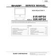 SHARP 55R-WP5H Instrukcja Serwisowa