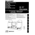 SHARP CDC423H Instrukcja Obsługi