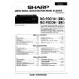 SHARP RGF803H Instrukcja Serwisowa